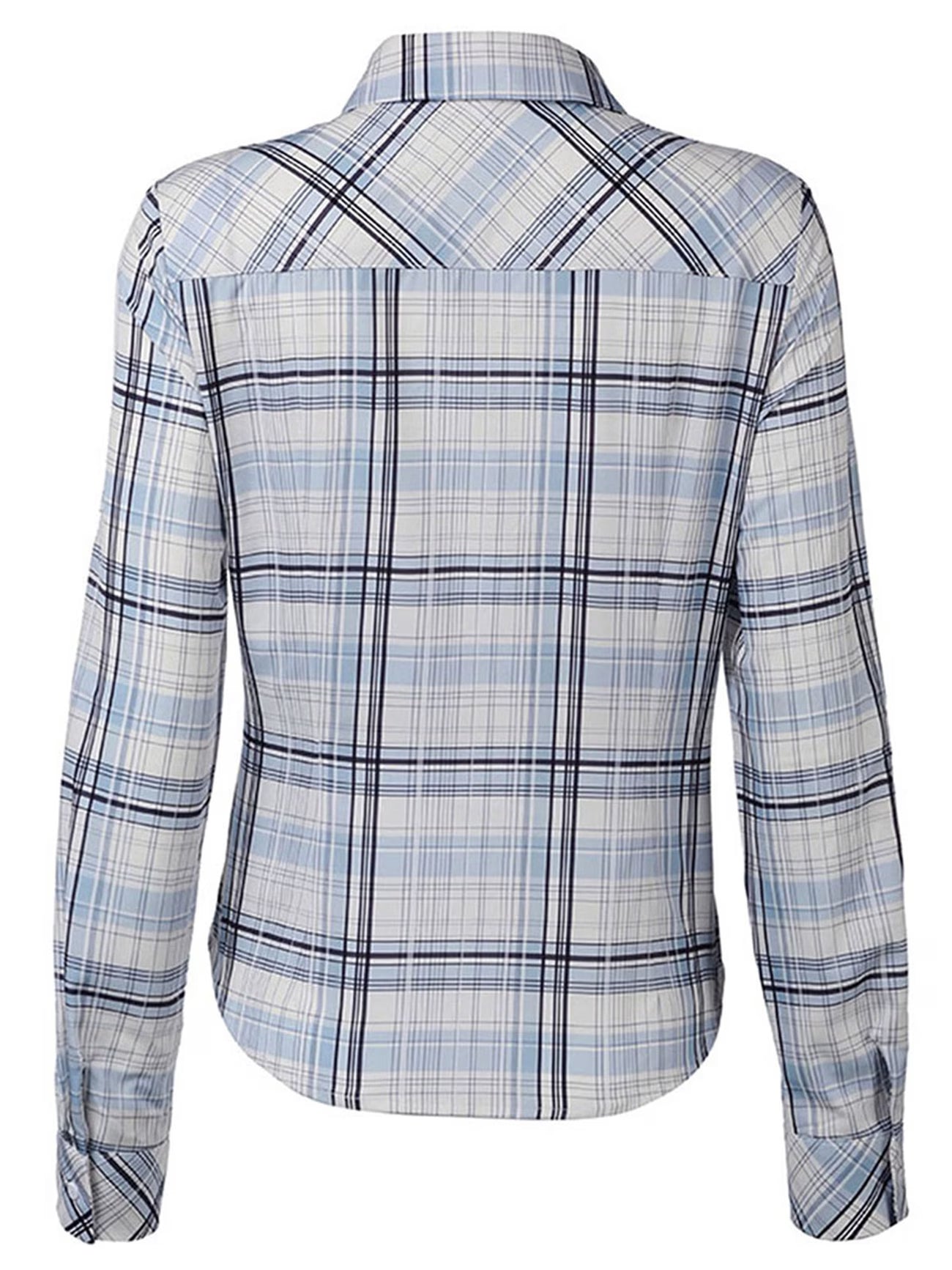 Womens Plaid Print Shirts