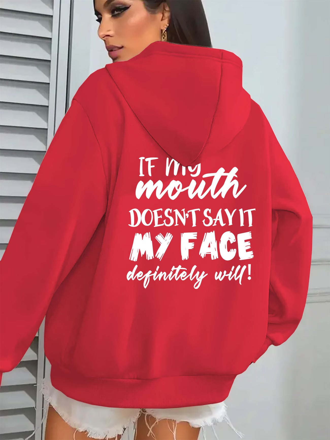 Oversized Hooded Sweatshirt