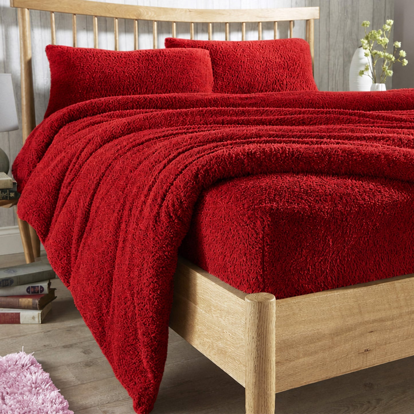 Teddy Fleece Extra Deep Fitted Sheet