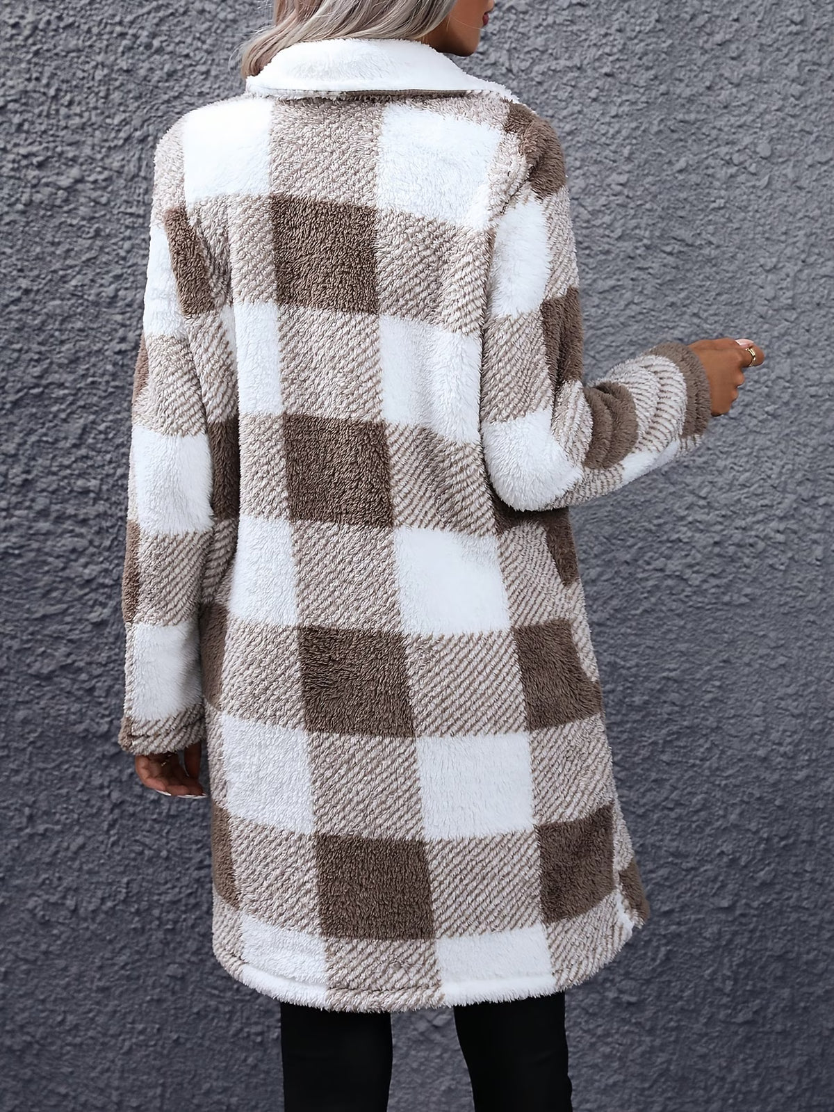 Women's Plaid Plush Autumn/Winter Jacket
