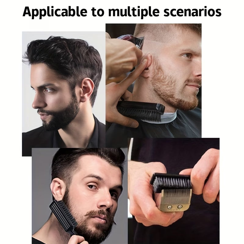 Men’s Beard Grooming Set with Oil, Roller, Brush & Comb