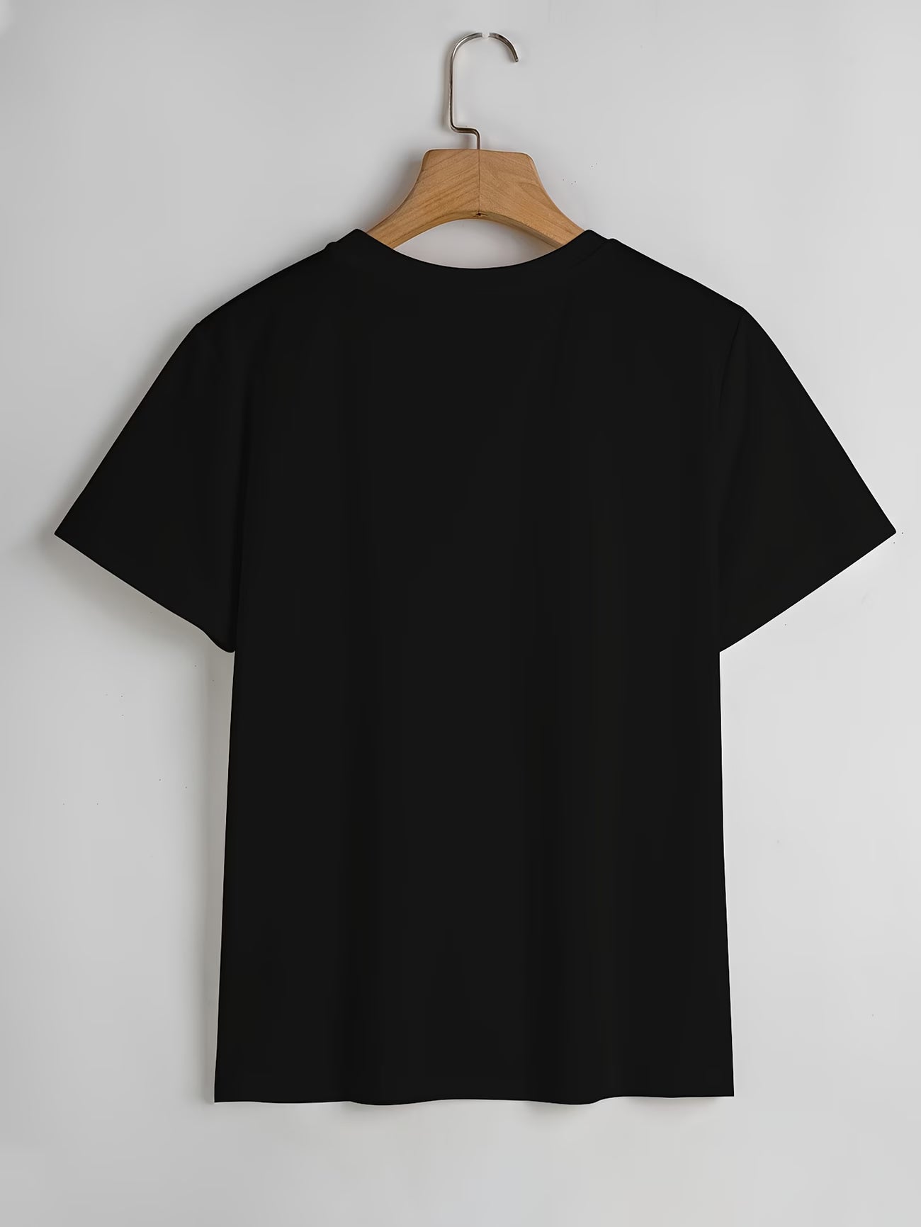 Pumpkin & Ghost Print T-Shirt – Short Sleeve Round Neck