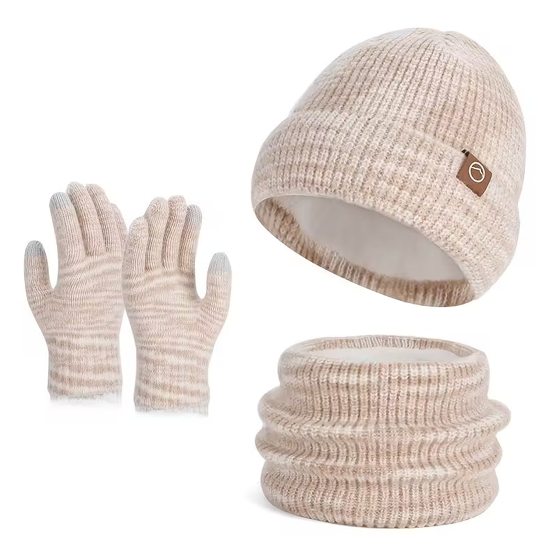 3pcs Women's Winter Set