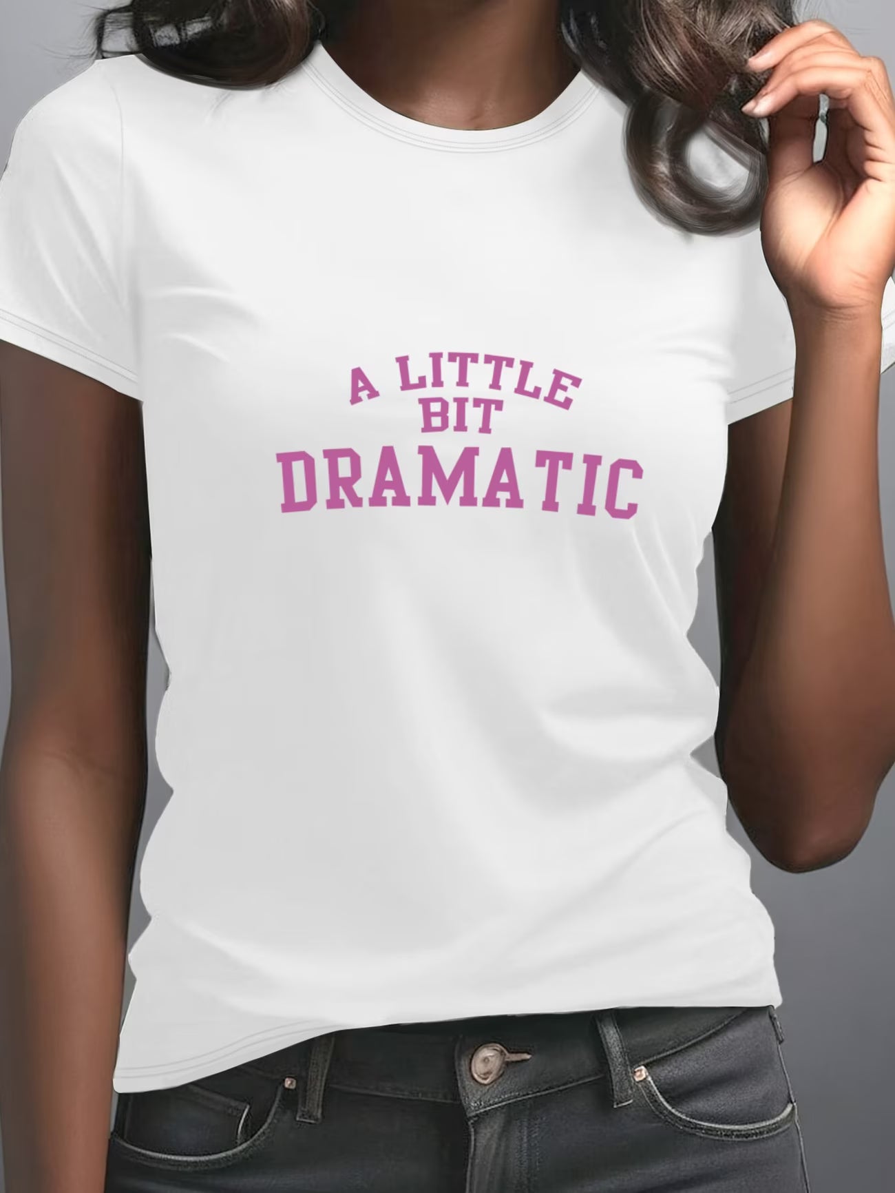 A Bit Dramatic Short-Sleeve Top