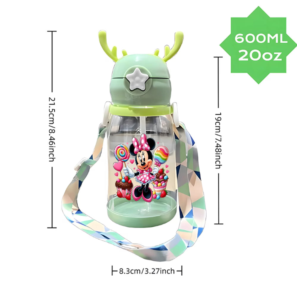 Disney Minnie Mouse 600ml Water Bottle,