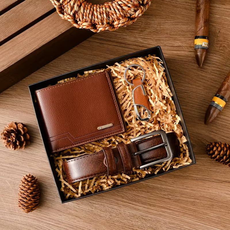 Men's Belt 3pcs Set