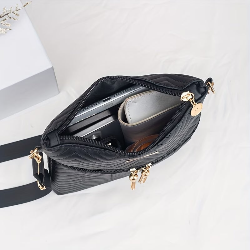 Fashion Wave Crossbody Bag