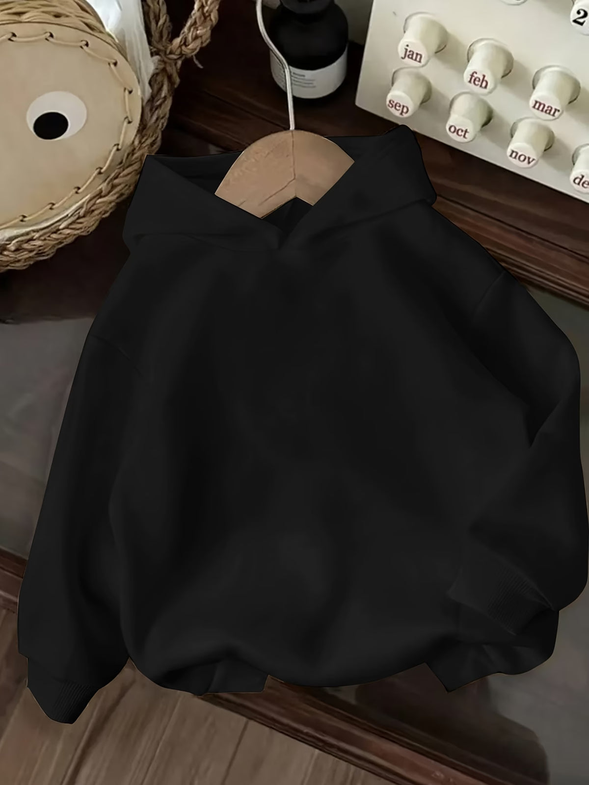 Letter Print Hoodie