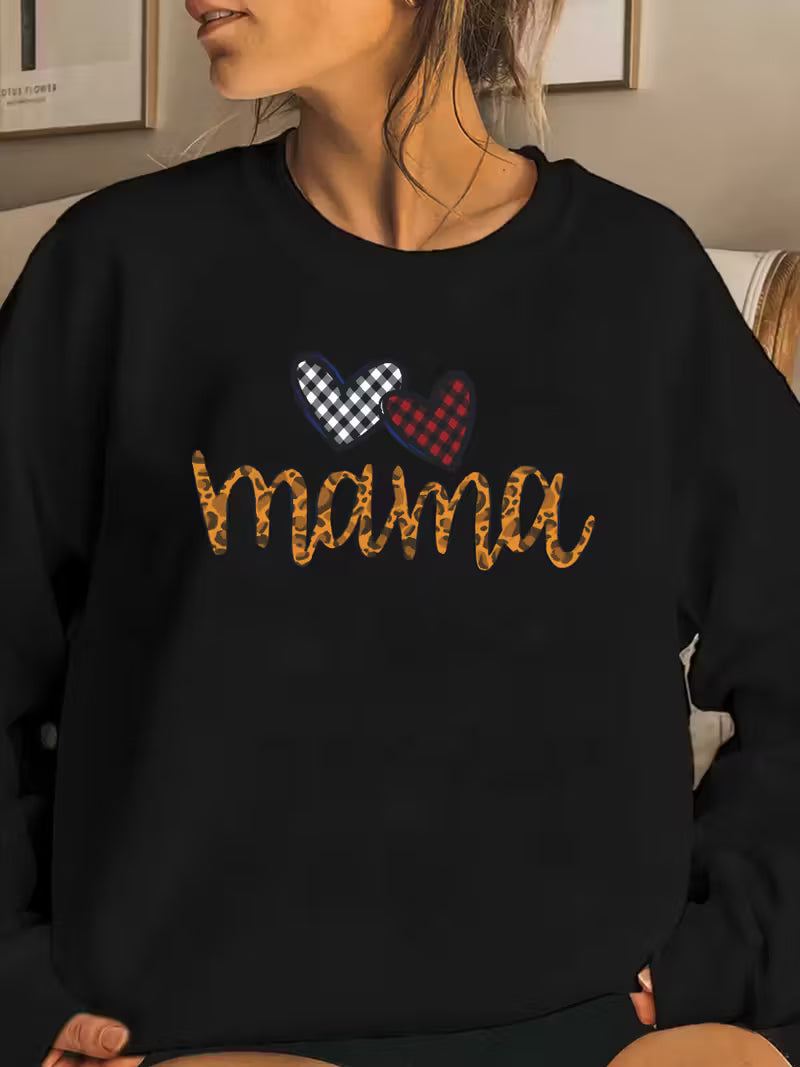 Women'S Oversized Round-Neck Sweatshirt