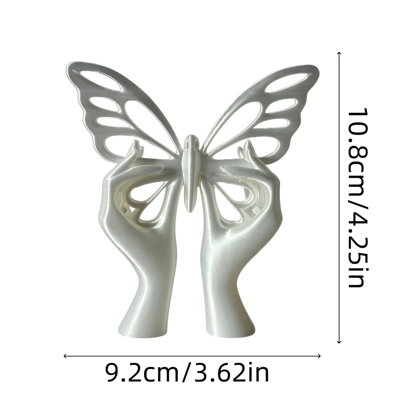 Minimalist Butterfly Sculpture — Premium Decorative Object