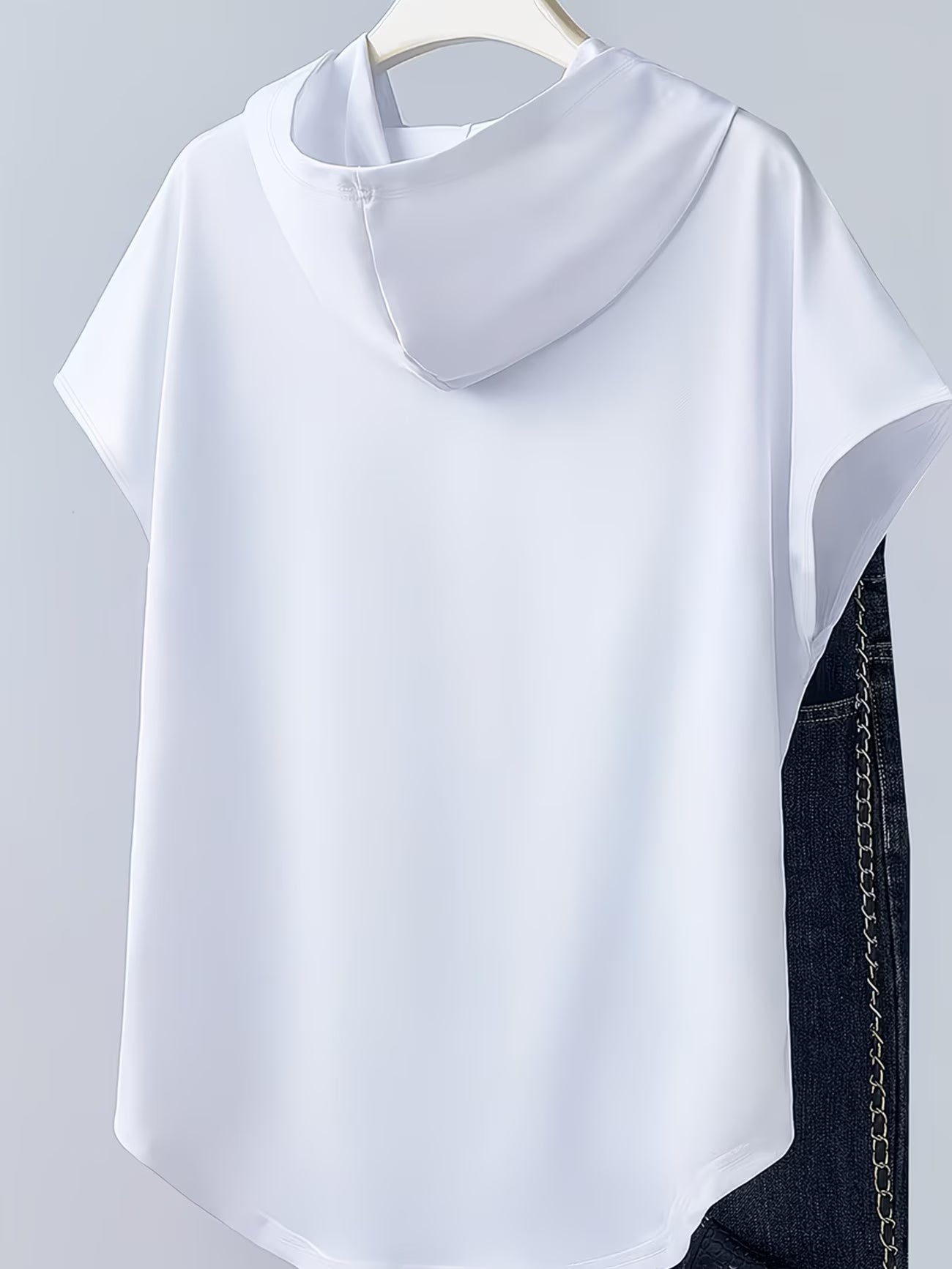 Hooded Short Sleeve T-Shirt — Heart & Wild Print Edition