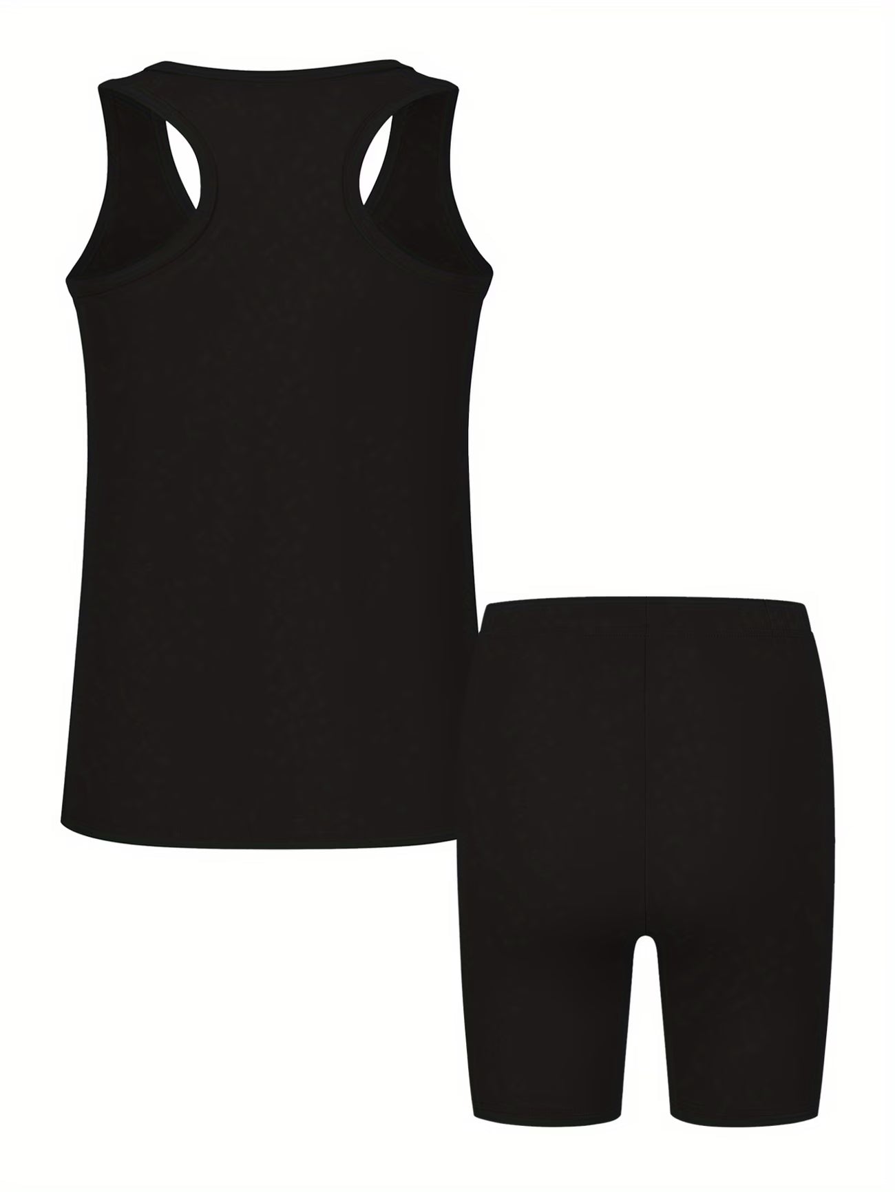 sexy lips printed, advanced comfort vest, two-piece suit.