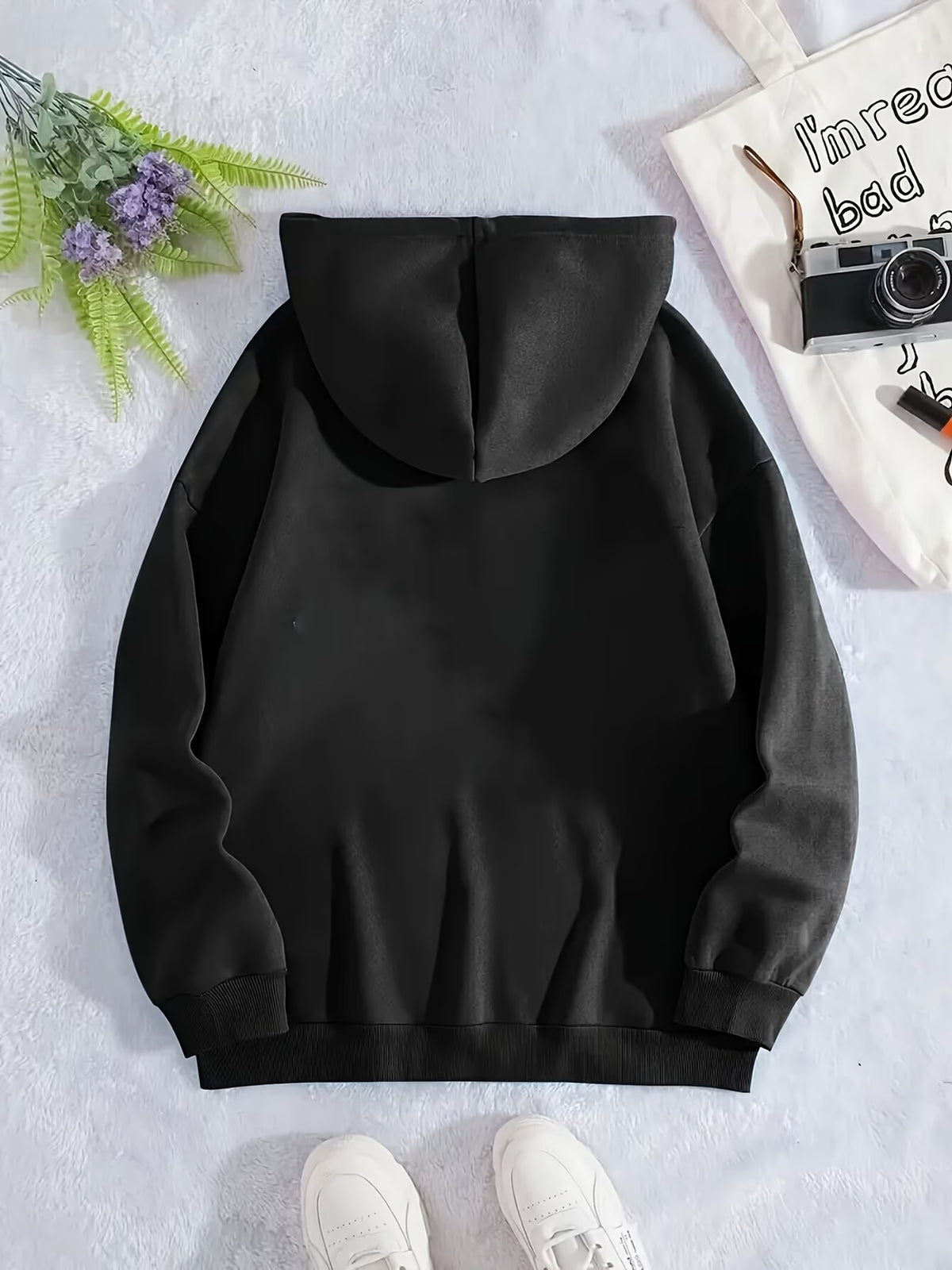 Cartoon Print Hoodie