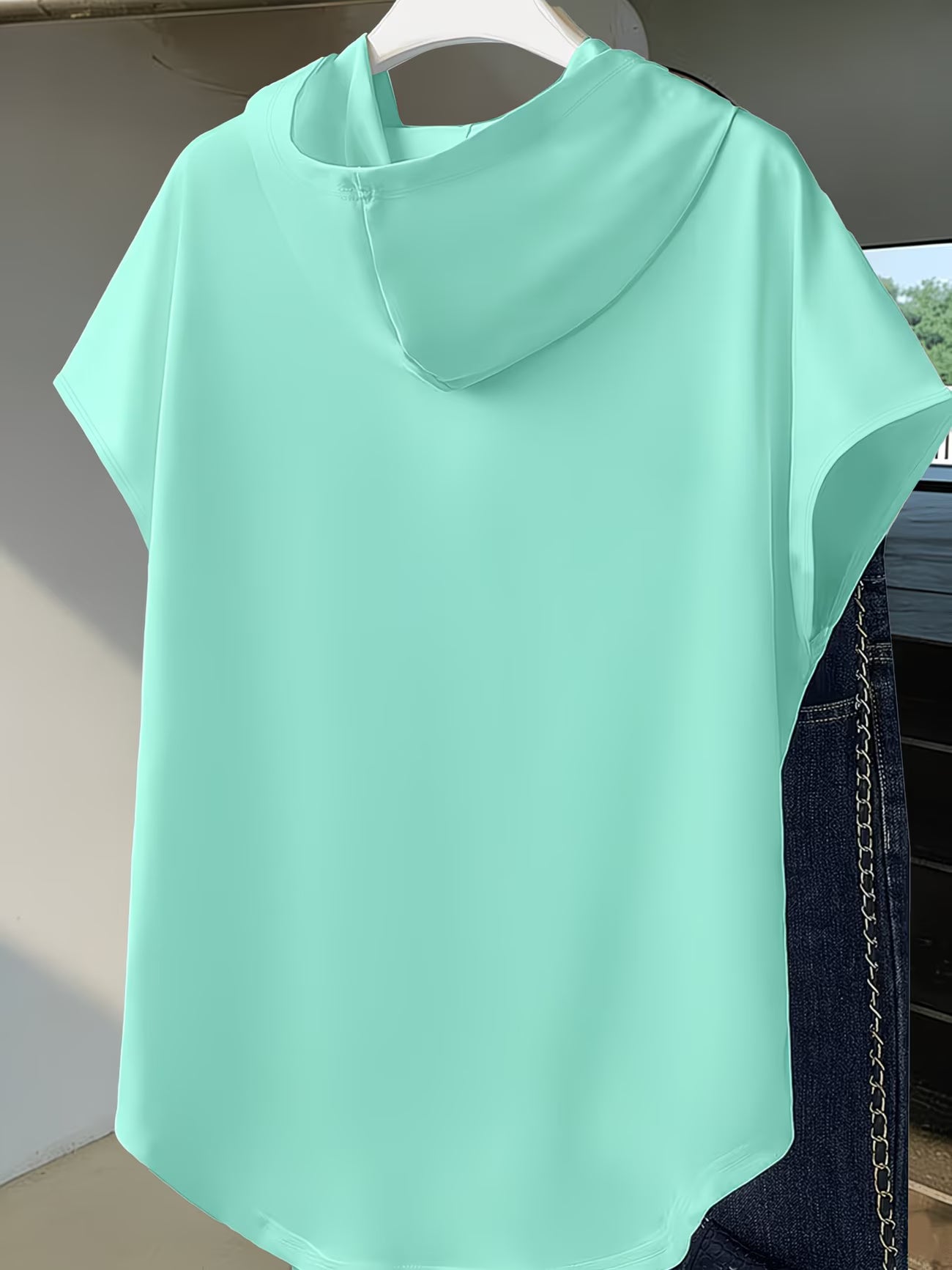 Hooded Butterfly Print T-Shirt — Fashion-Forward Loose Fit