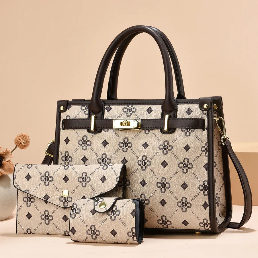 New Women's Bag Women's Large Capacity Handbag Shoulder Crossbody Bag