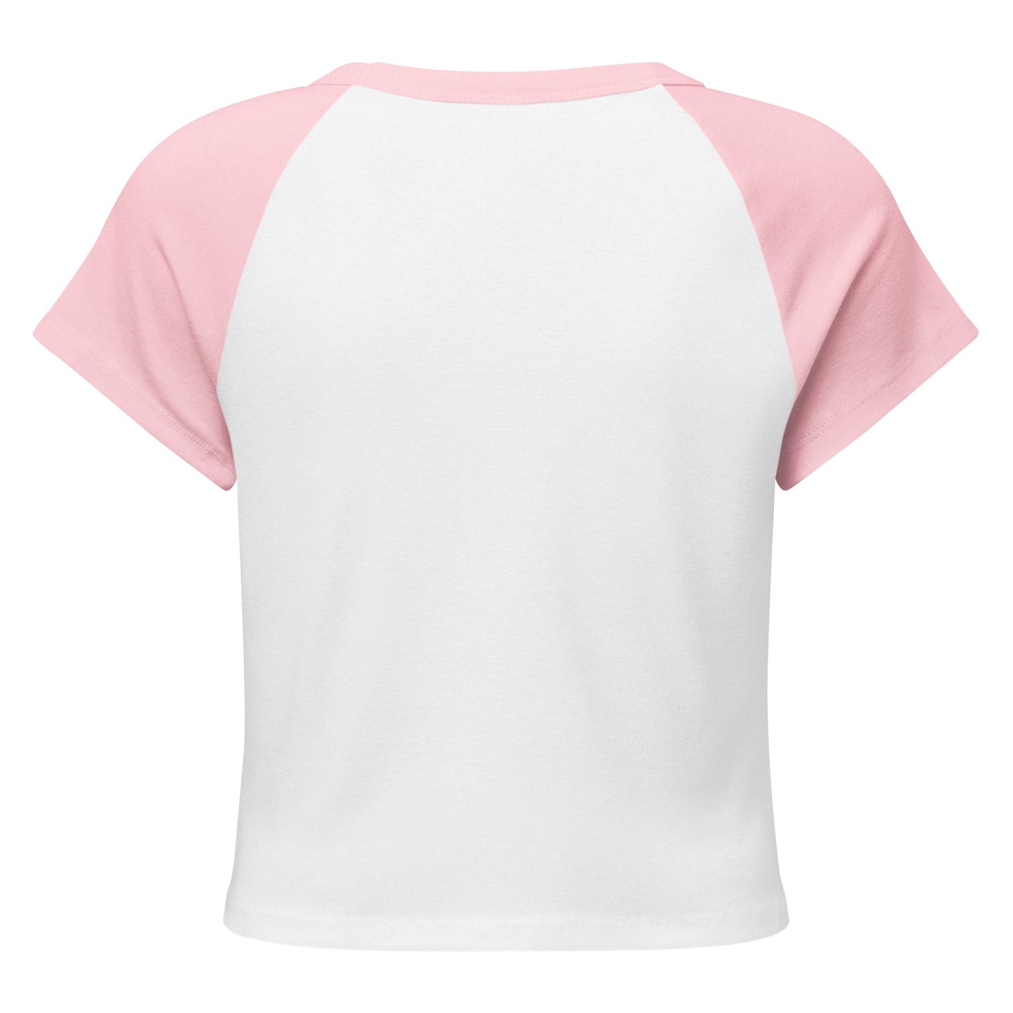 Women’s micro rib dog mum raglan baby tee