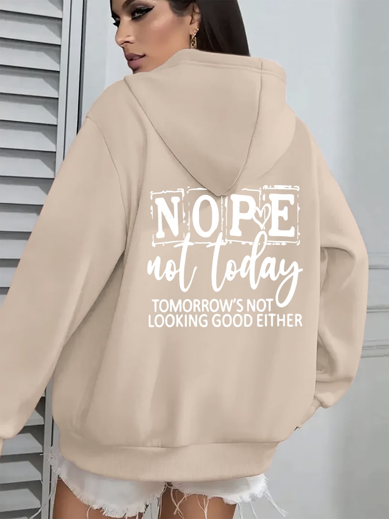 Oversized Hooded Sweatshirt
