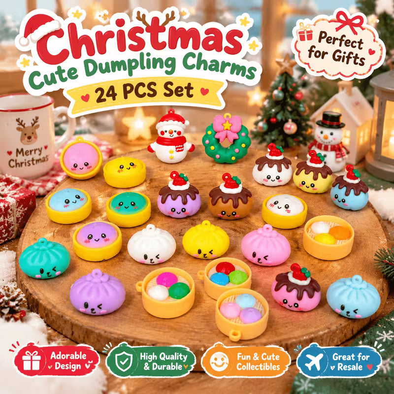 24pcs Kawaii Christmas Characters Advent Calendar