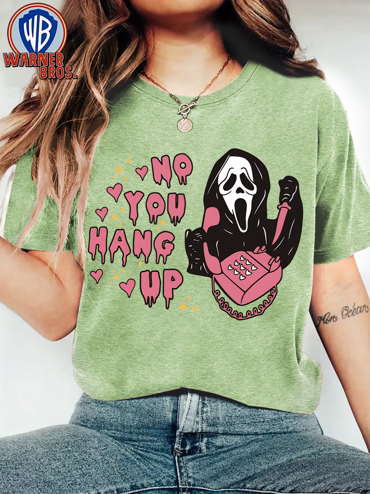 Women's Vintage Warner Bros. Killer T-Shirt — 90s Retro Phone Icon Print Tee