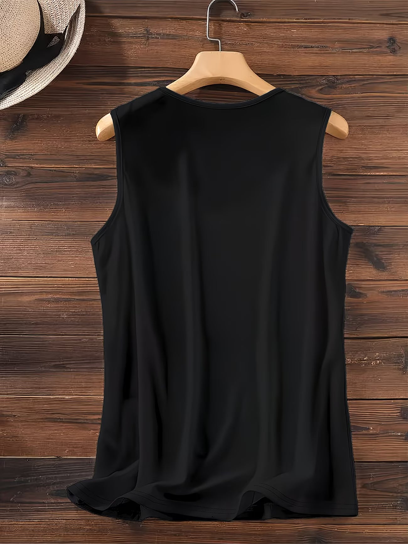 Graphic Print Sleeveless Vest Top