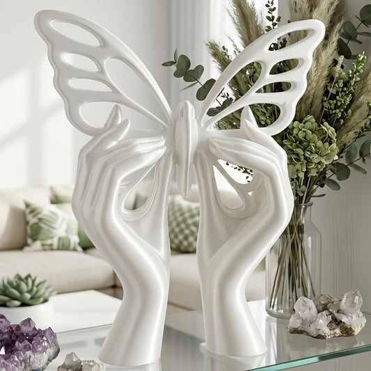 Minimalist Butterfly Sculpture — Premium Decorative Object