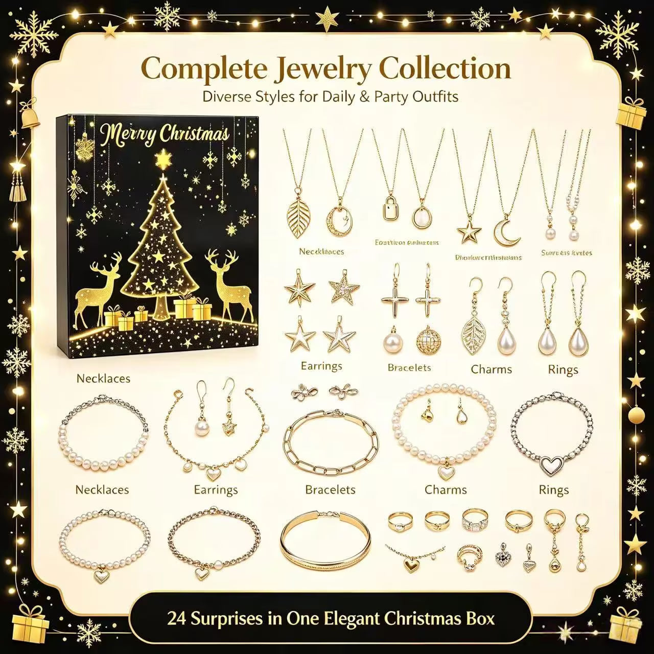 2026 Christmas Advent Countdown Calendar