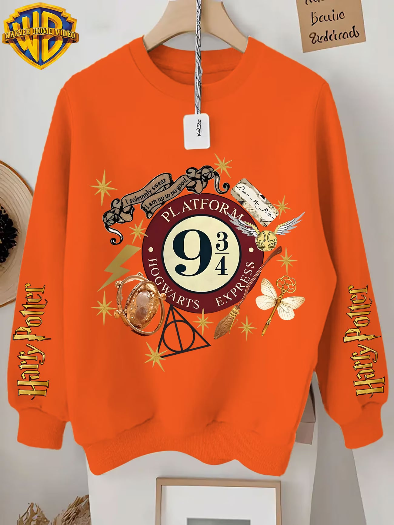 Ladies' Elegant Sweater – Hogwarts Express Harry Potter Magical Print