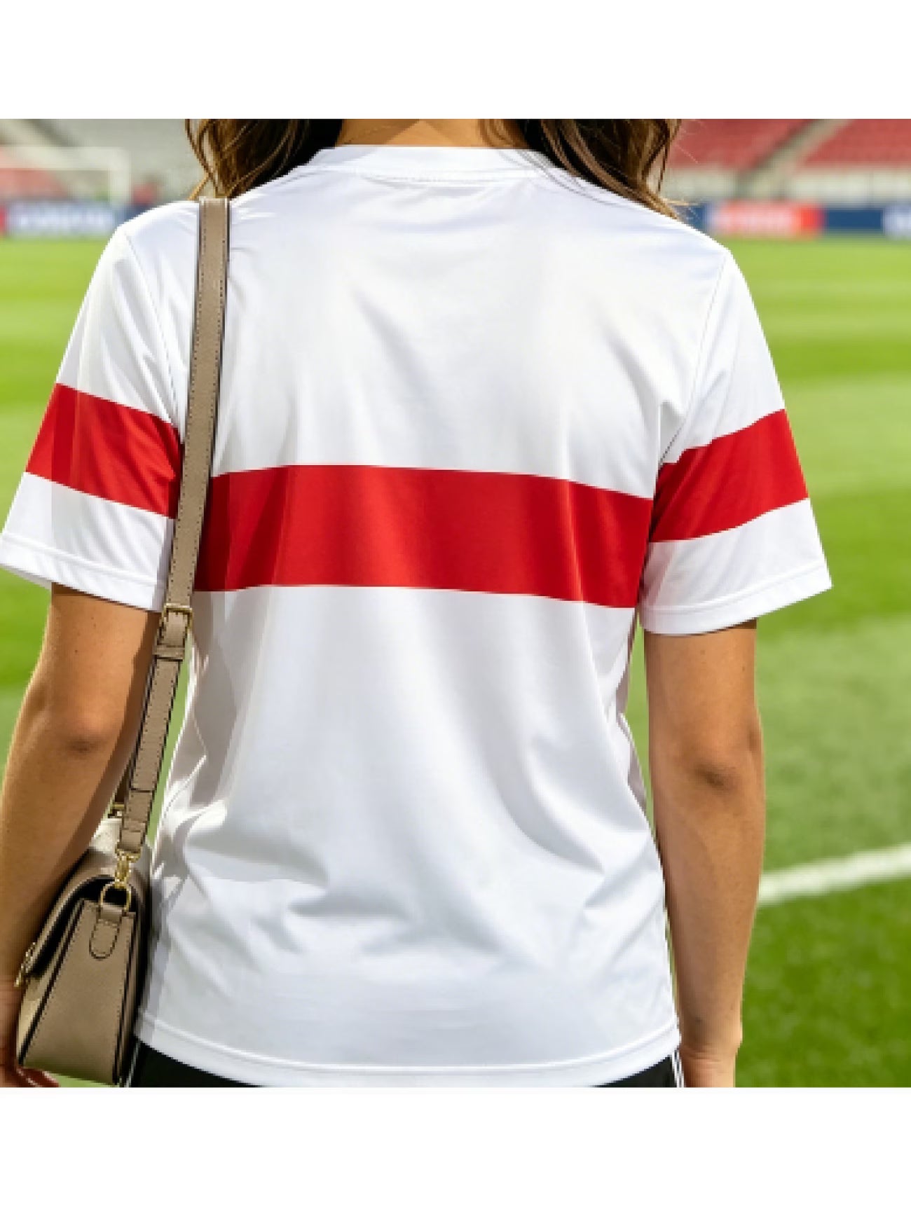 England Retro Cross Football Top | Women's Short Sleeve | 2026