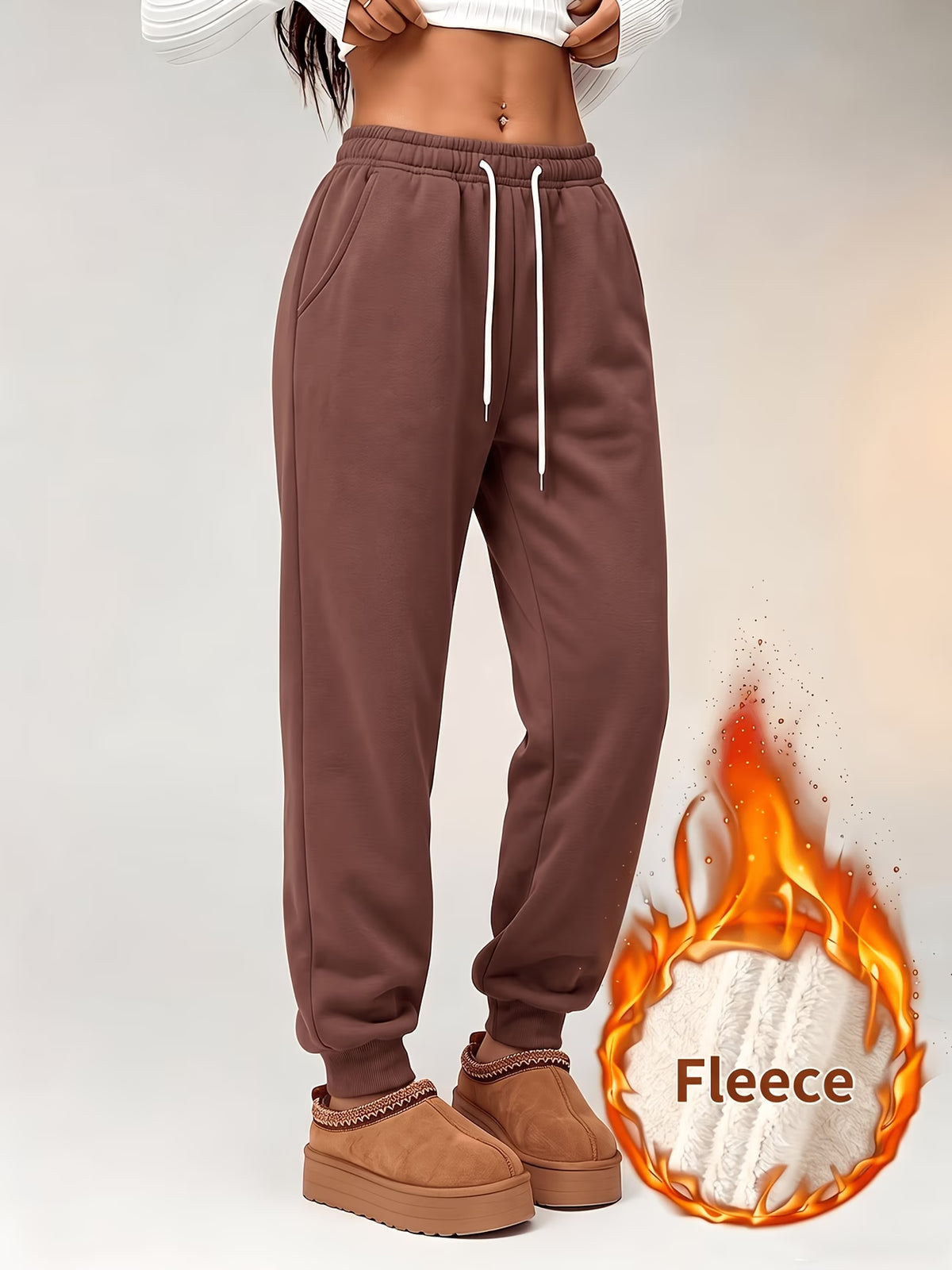 Women's Fleece-Lined Winter Trousers