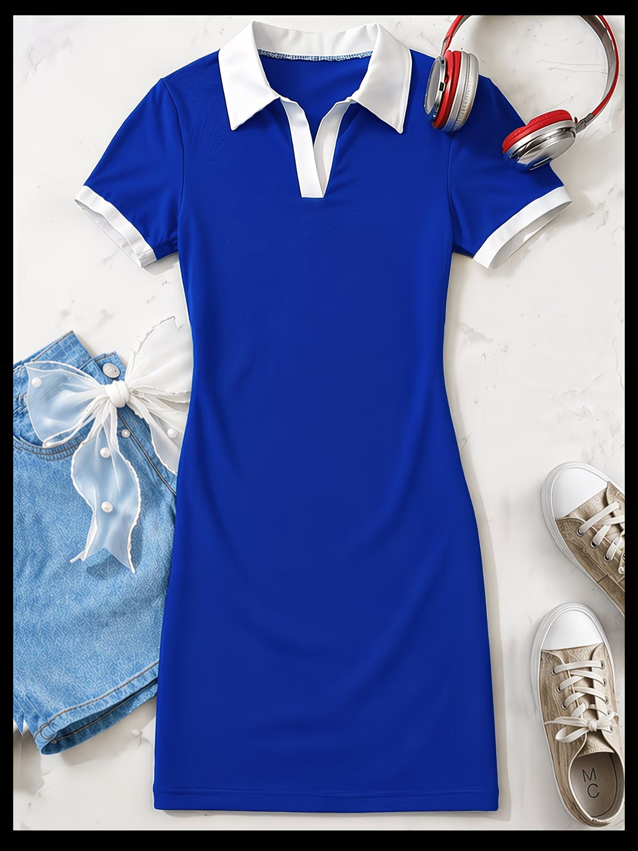 Women'S Elegant Dress, 100% Sweet Cool Girly Style