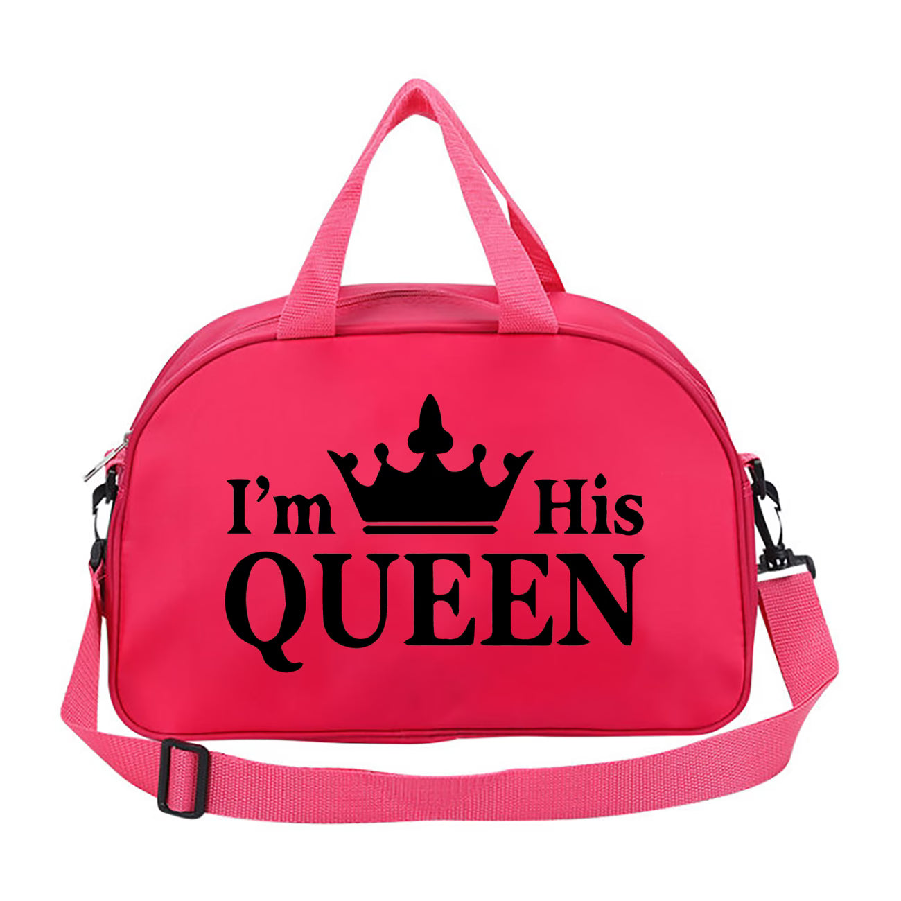 QUEEN Crown Print Handbag & Crossbody Bag
