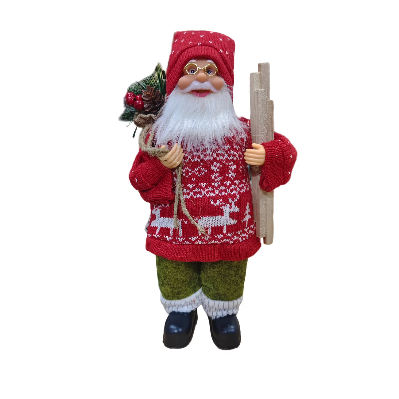 Collectible Santa Christmas Decoration Doll – 12 Inch / 30cm