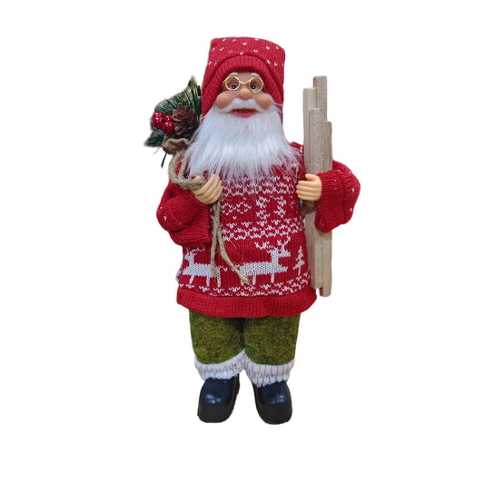 Collectible Santa Christmas Decoration Doll – 12 Inch / 30cm