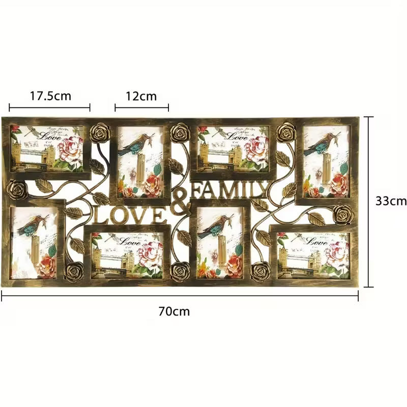 Multi Aperture Photo Frame 27.6x13