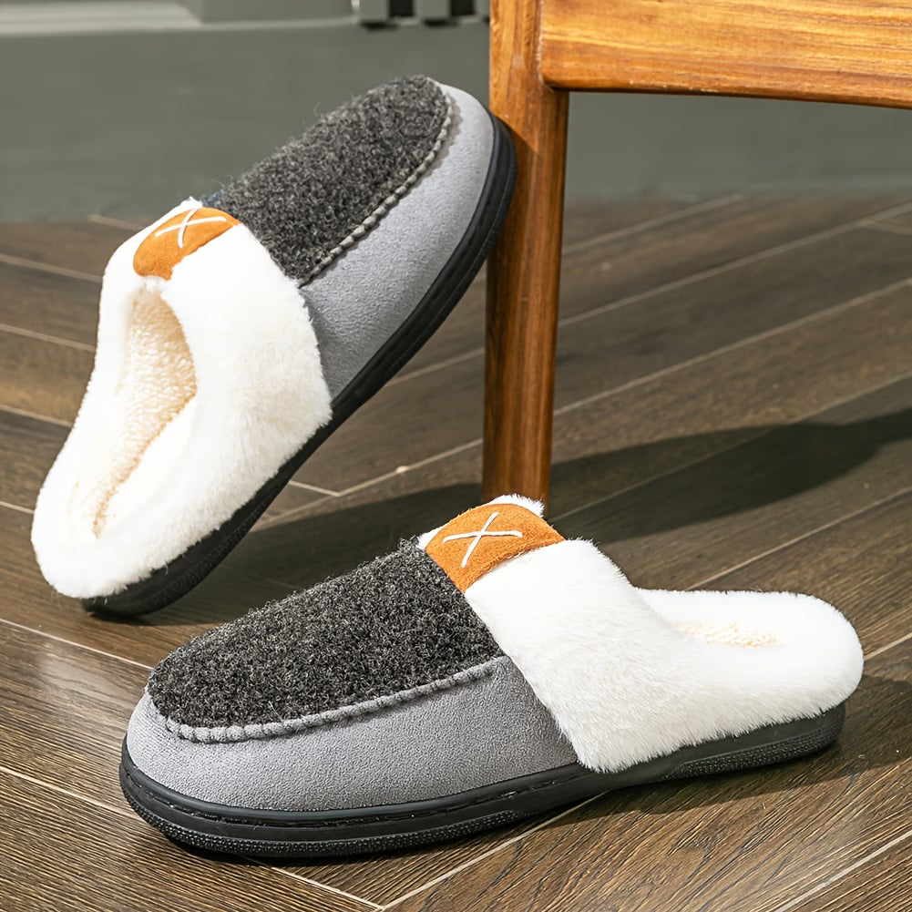 Men's Winter Fashion Memory Foam Slippers