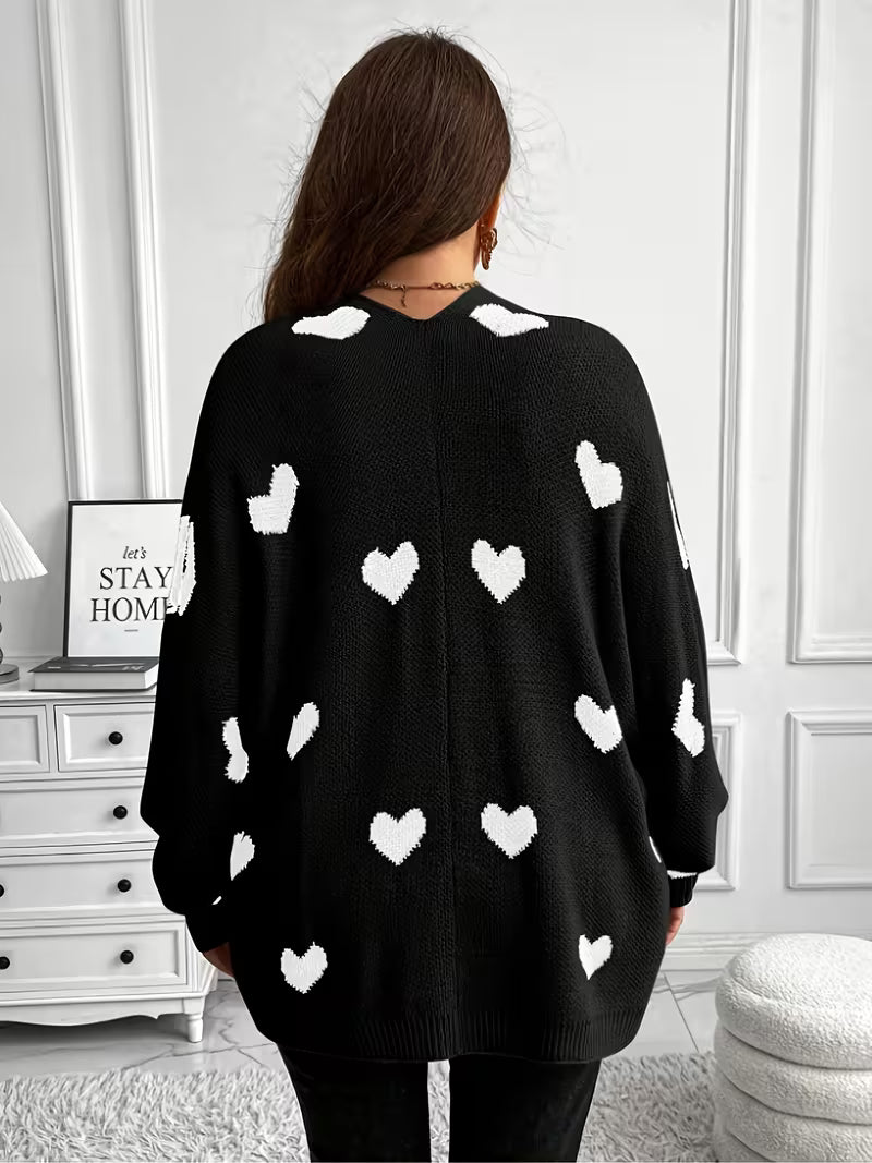 Women's  Heart Cardigan