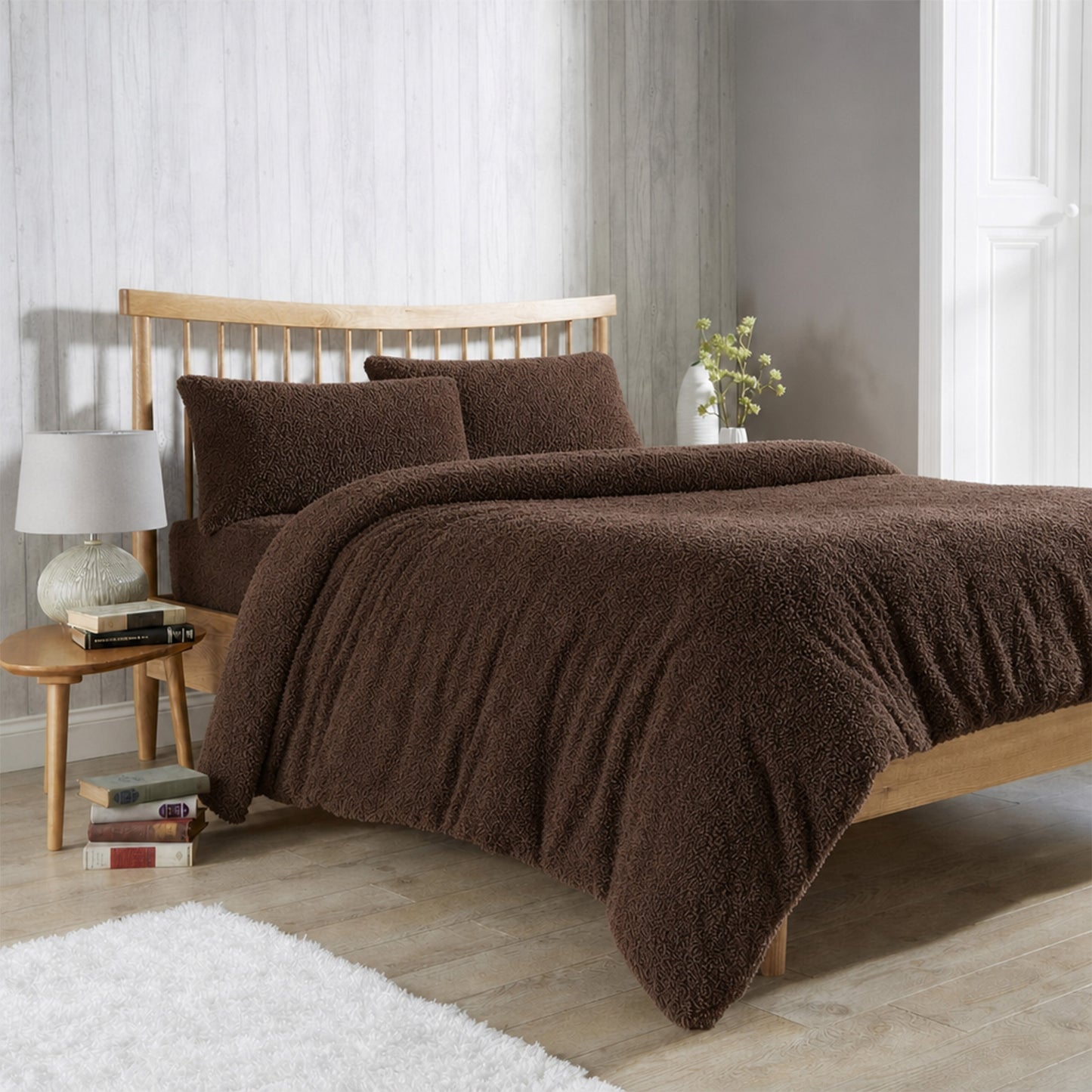 Teddy Fleece Duvet Cover Set