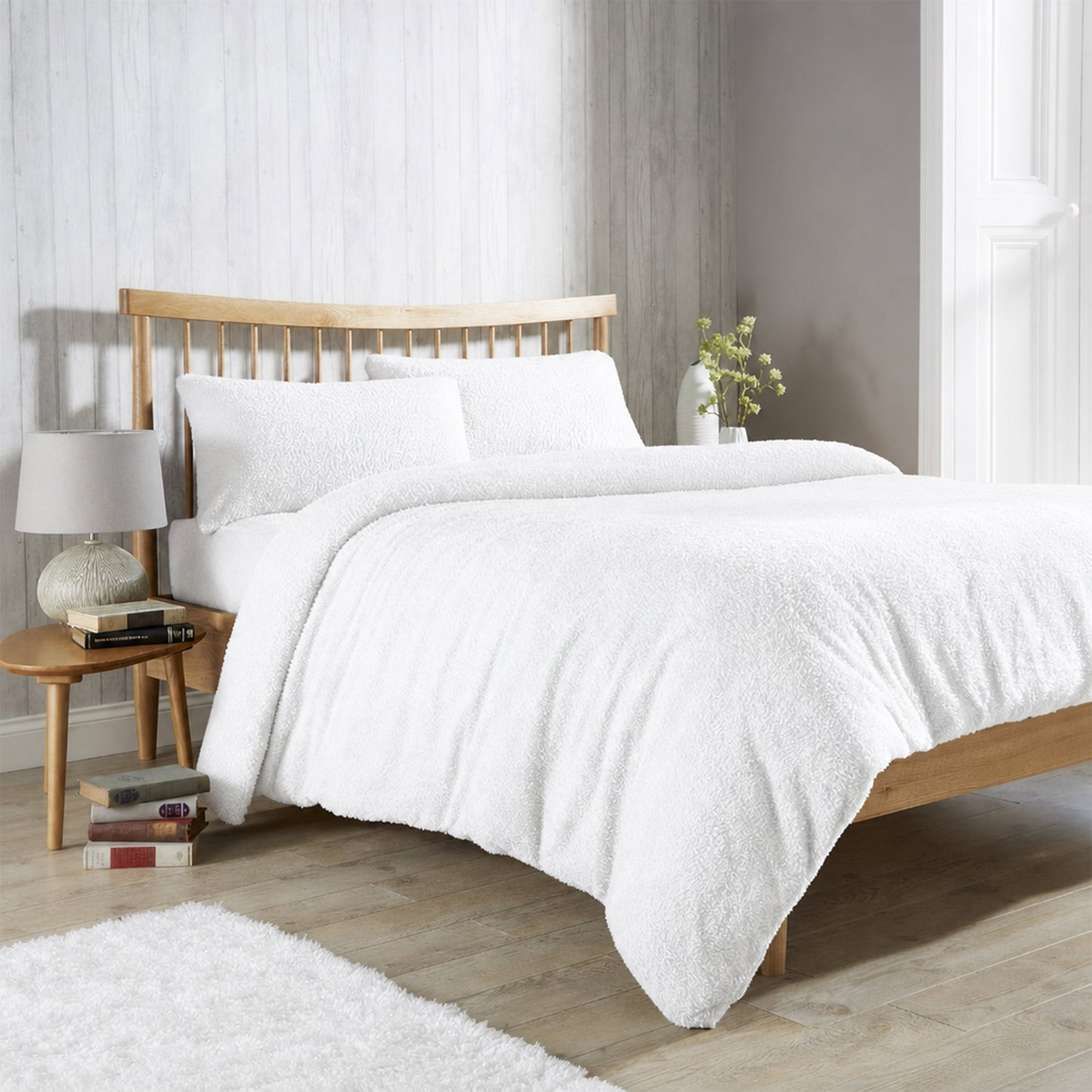 Teddy Fleece Duvet Cover Set