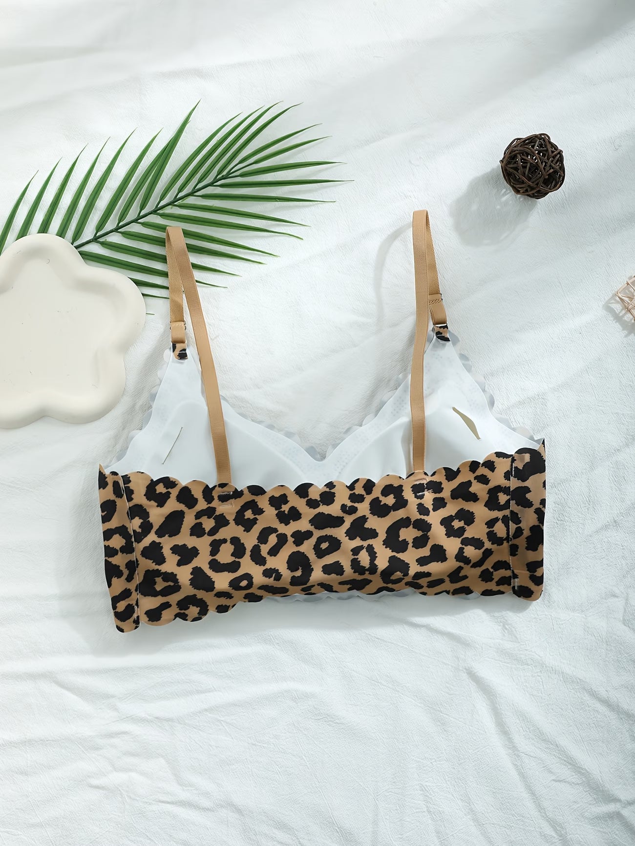 Women'S Sexy Leopard Print Sports Bra