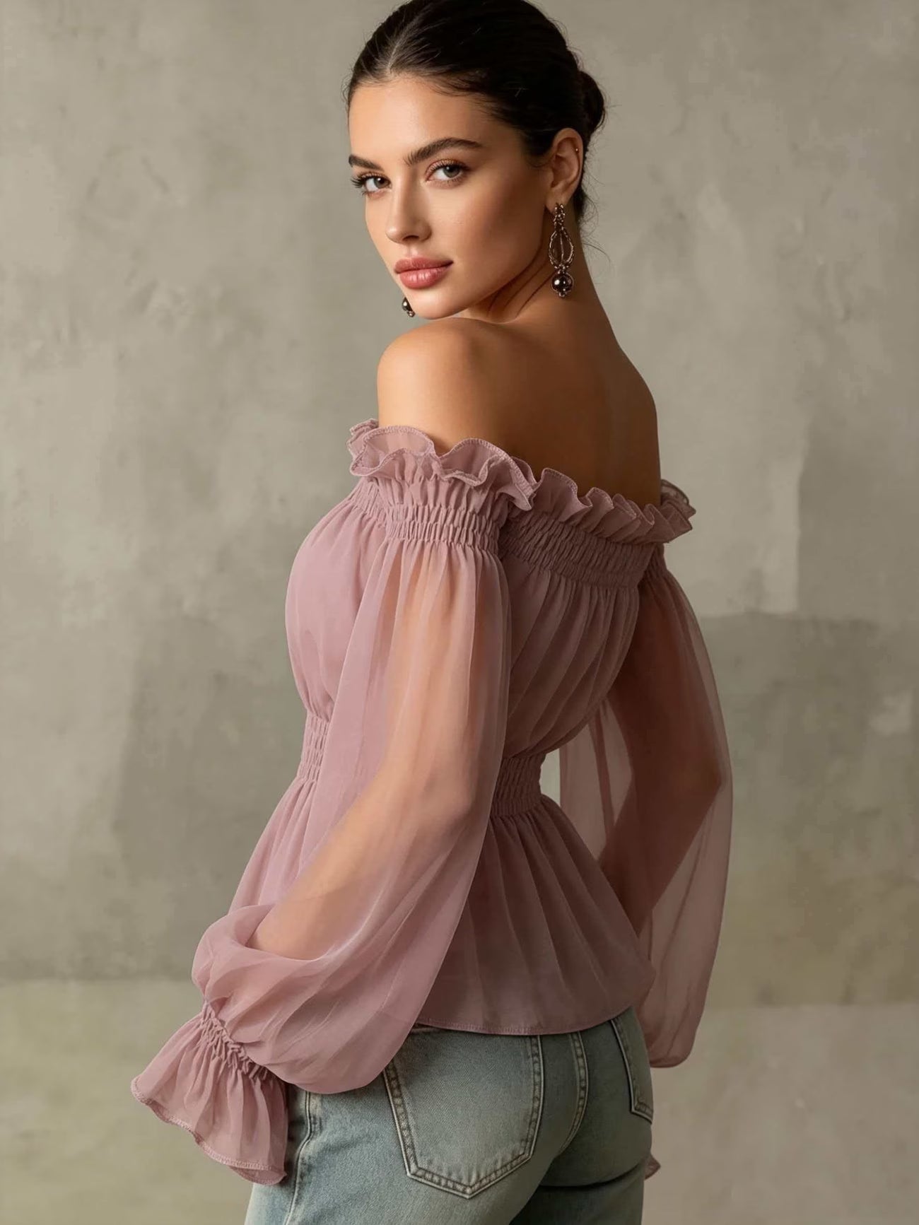 Women's Elegant Solid Colour Summer Top — Set of Two