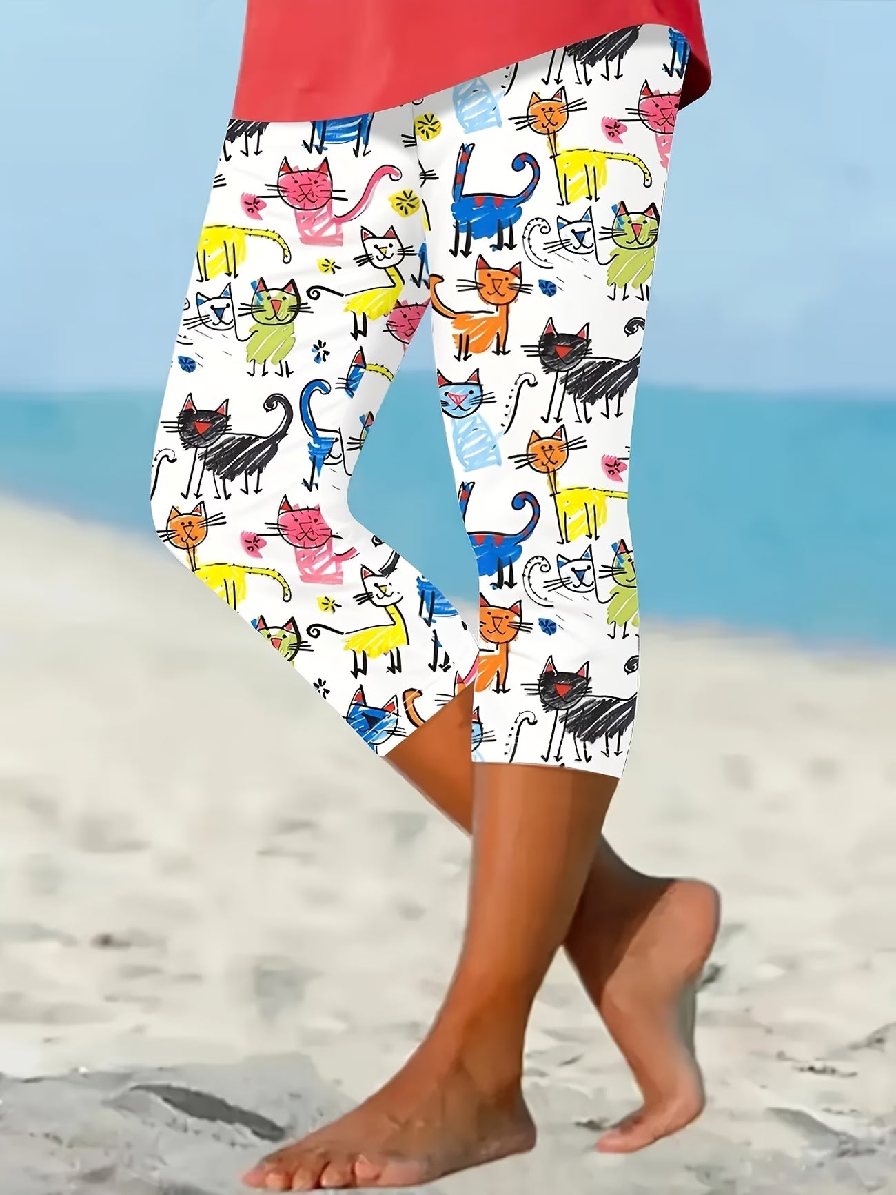 Women's 7/8 Printed Leggings