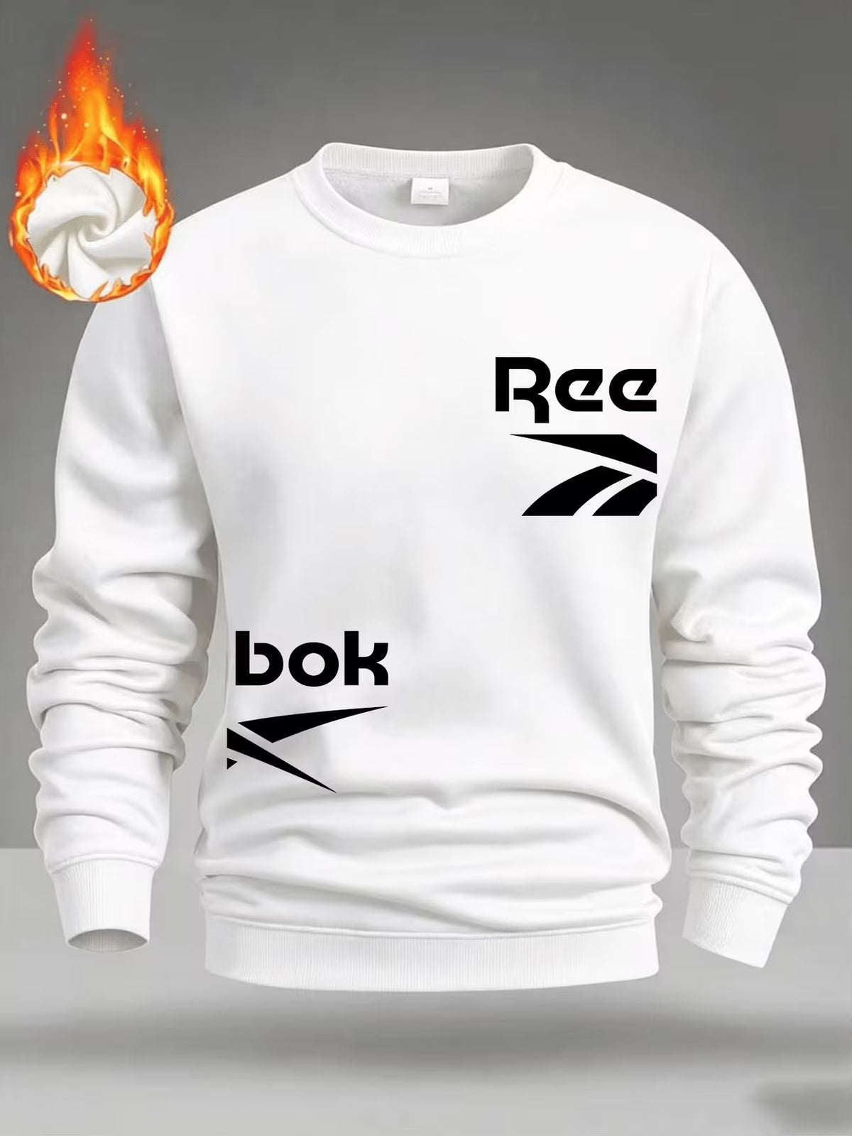 Men’s Fleece Crew Neck Sweatshirt