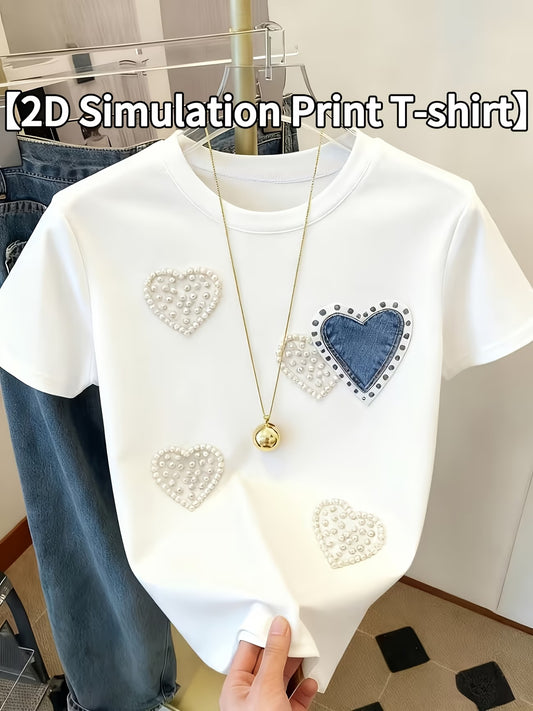 Casual Short-Sleeved T-Shirt