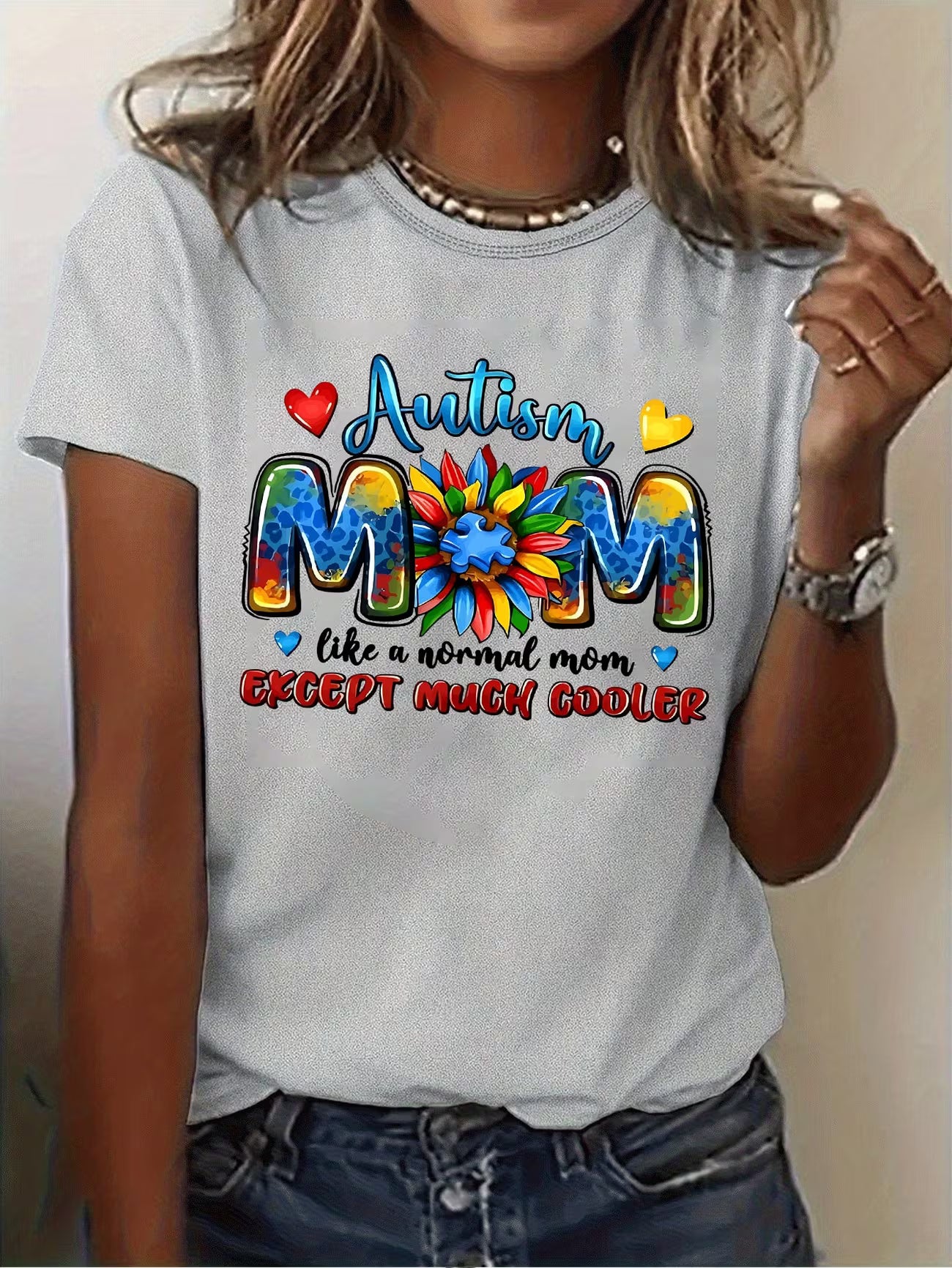 The Life of a Mother with Autism T-Shirt | Mom-Themed Print