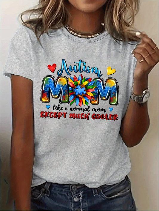 The Life of a Mother with Autism T-Shirt | Mom-Themed Print