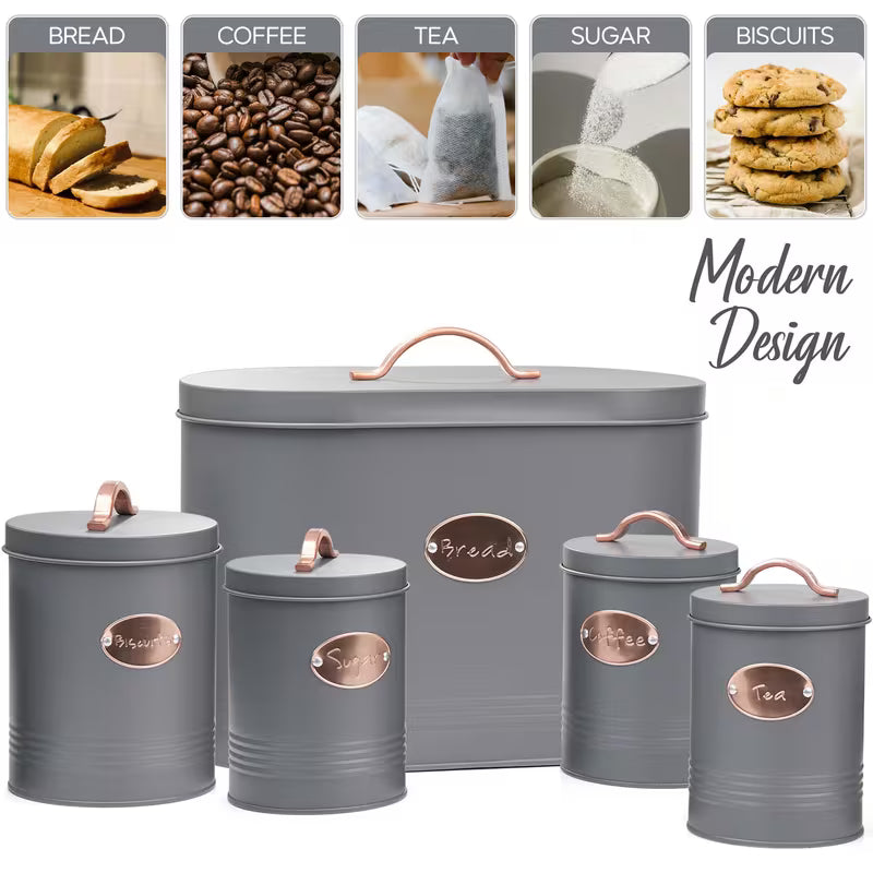 5pcs Kitchen Food Storage Set