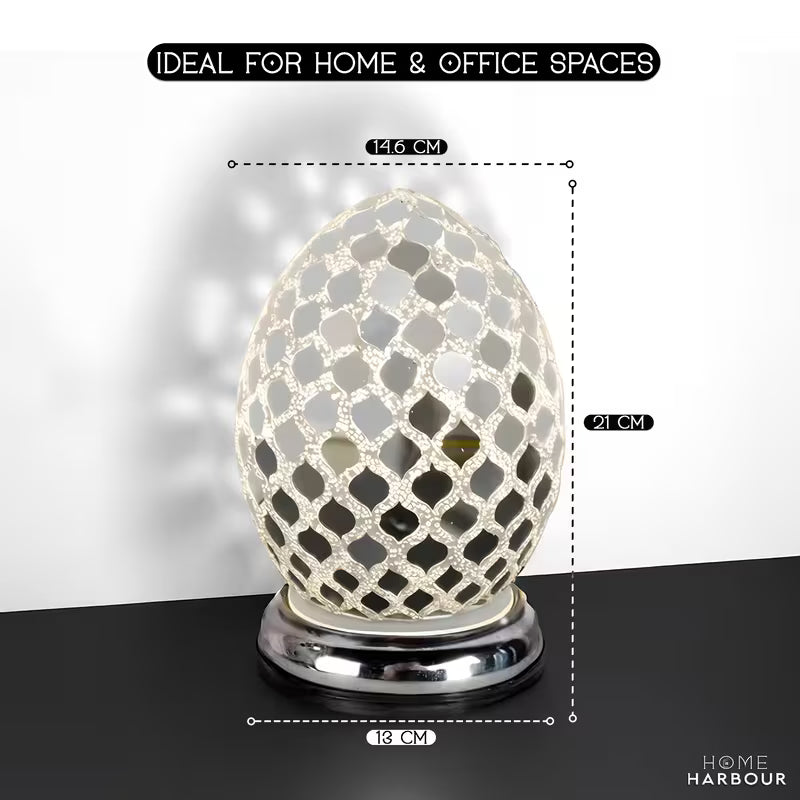 Mosaic Star Pearl Egg Lamp