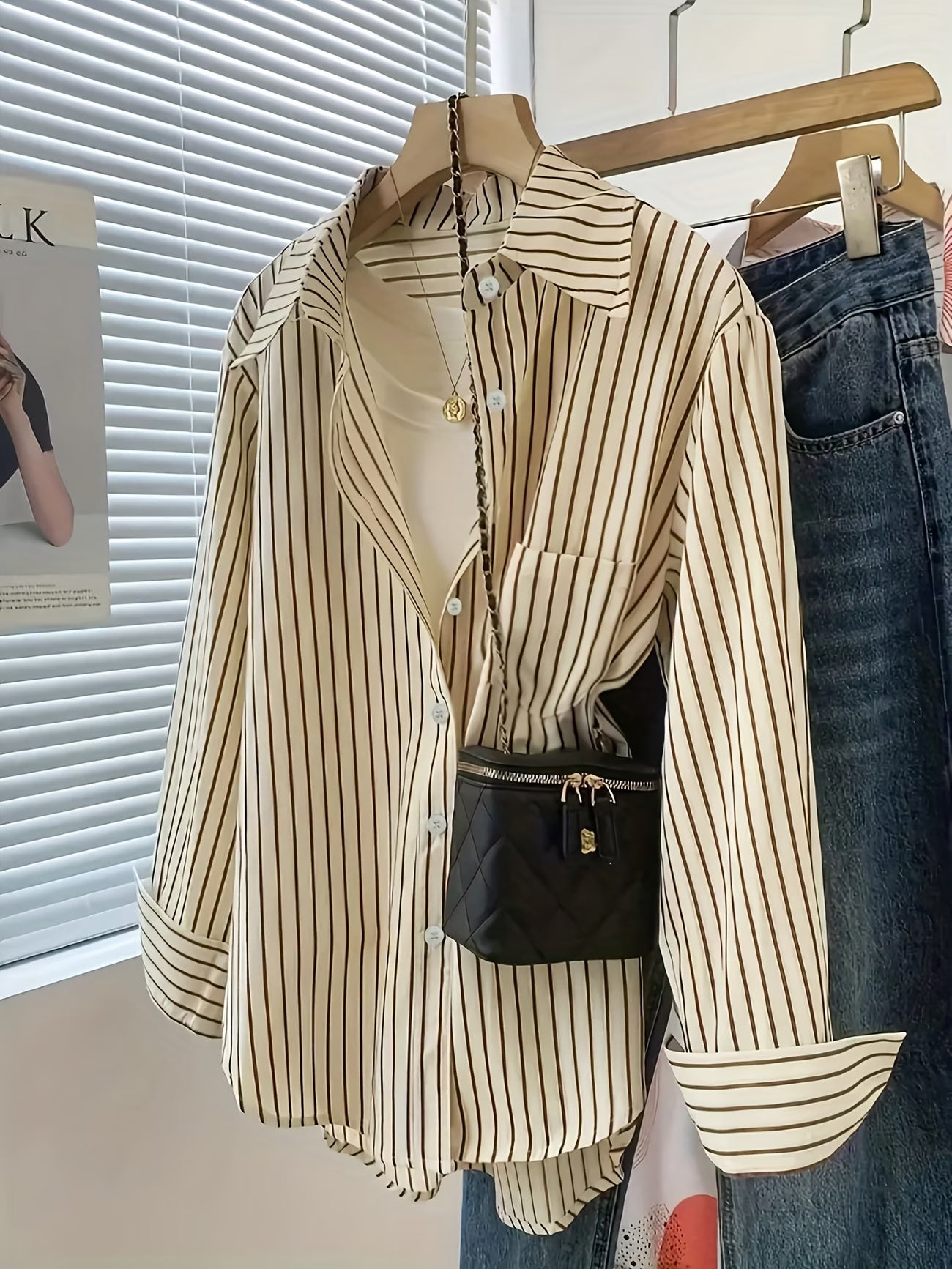 Elegant Autumn-Winter Shirt Top