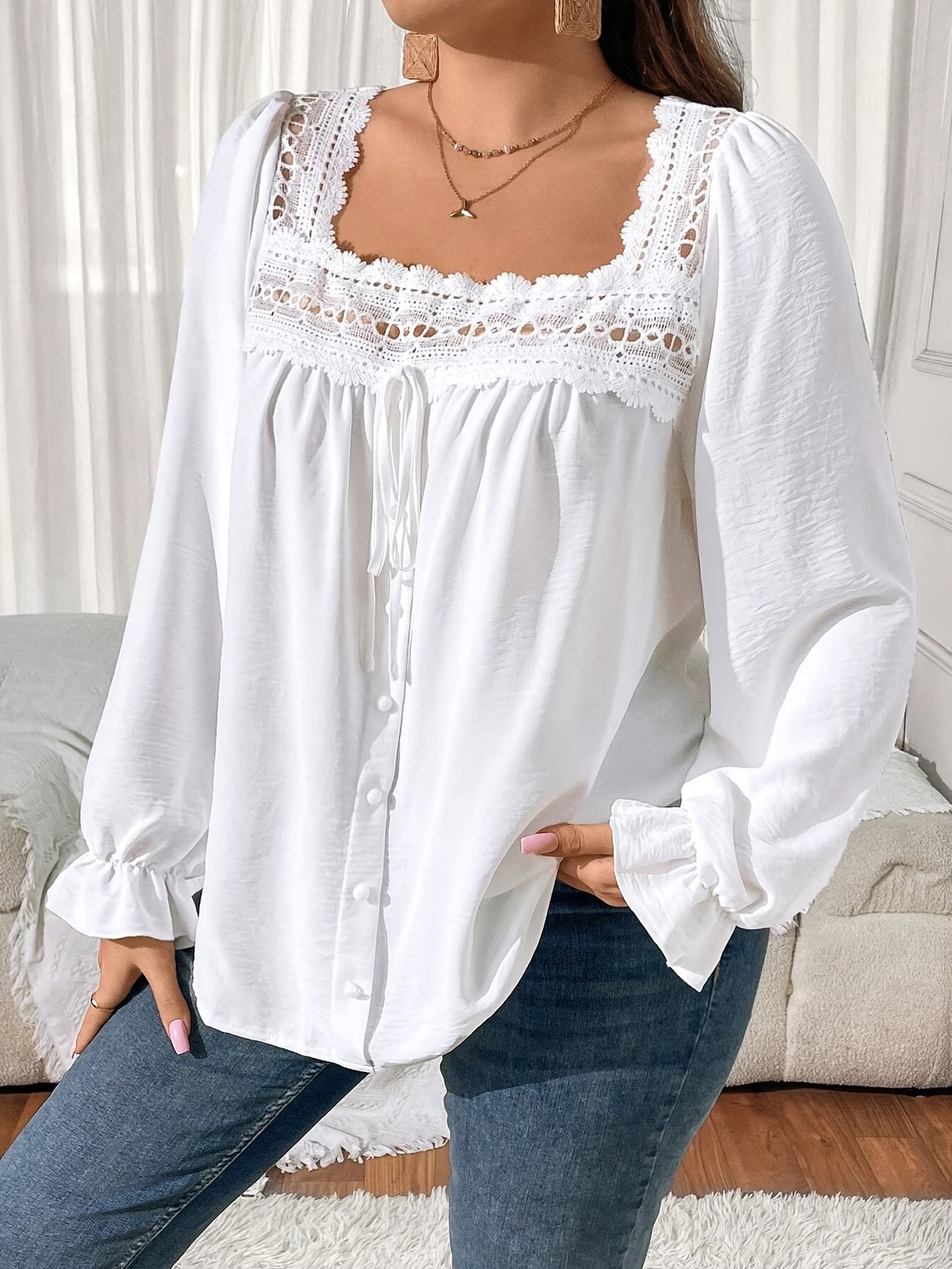 Relaxed Fit Shirt | Curve Collection