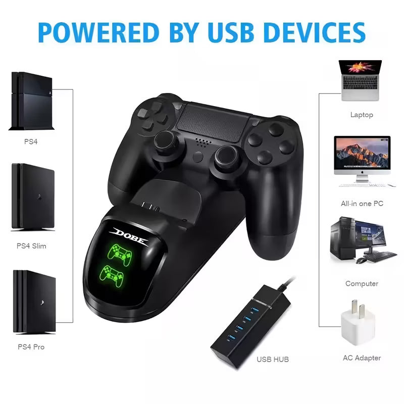 Controller Charger For PS4,